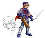 Artworks Shining Force III scenario 2 Bernard