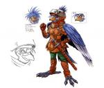 Artworks Shining Force III scenario 2 Zero