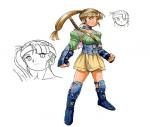 Artworks Shining Force III scenario 2 Hazuki