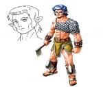 Artworks Shining Force III scenario 2 David