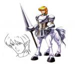 Artworks Shining Force III scenario 2 Arthur