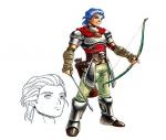 Artworks Shining Force III scenario 2 Garosh