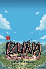 Screenshots Izuna: The Legend of the Ninja L'écran-titre