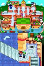 Screenshots Mario & Luigi: Partners In Time Le câteau de Peach se passe sur trois étages