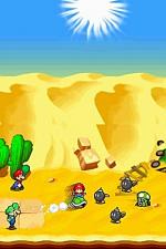 Screenshots Mario & Luigi: Partners In Time La carapace verte, premier objet, le plus simple à utiliser