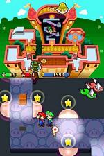 Screenshots Mario & Luigi: Partners In Time Les failles temporelles sont indiquées