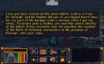 Screenshots The Elder Scrolls: Arena Quête