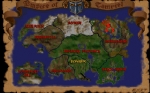 Screenshots The Elder Scrolls: Arena Worldmap