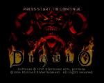 Screenshots Diablo L'écran titre