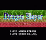 Screenshots Dragon Slayer: Eiyuu Densetsu 